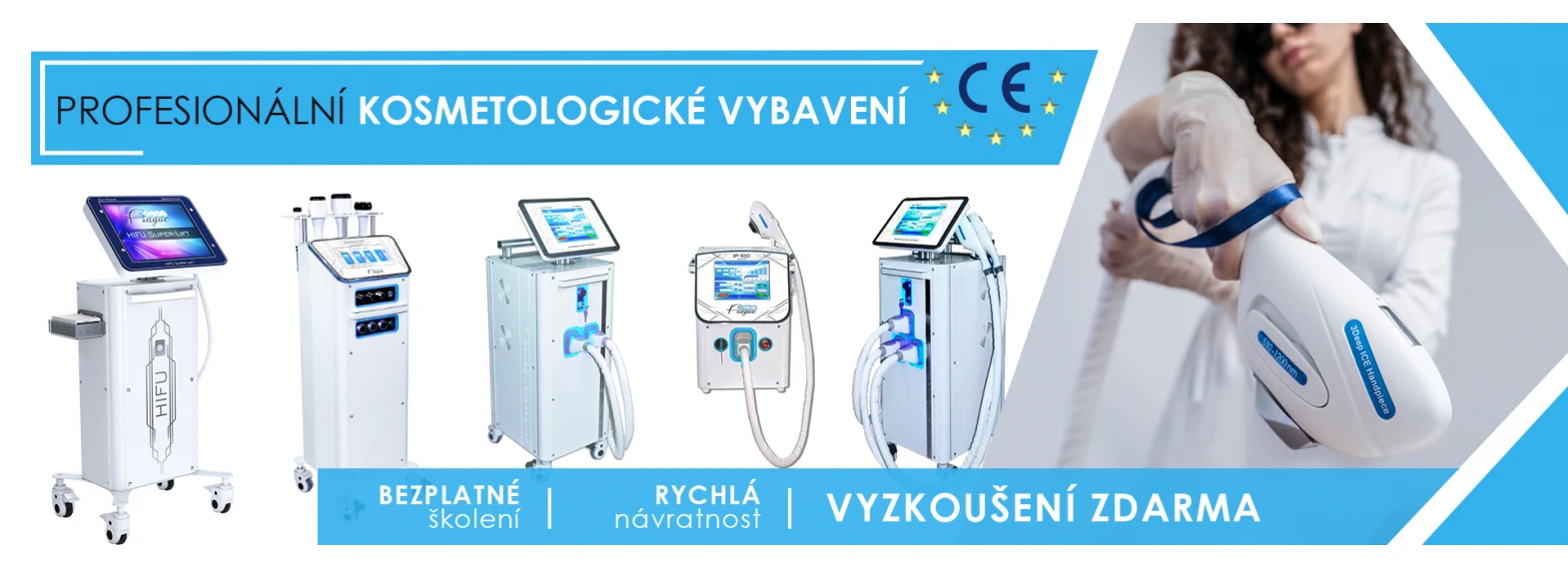 PROFESIONÁLNÍ KOSMETOLOGICKÉ VYBAVENÍ